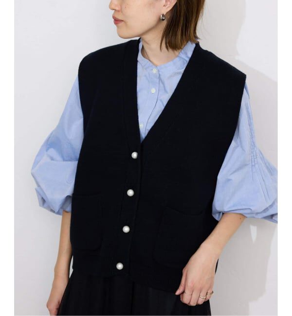 SLOBE IENA「《WEB限定/追加2》ピンタックバルーンスリーブブラウス」|シャツ・ブラウス|