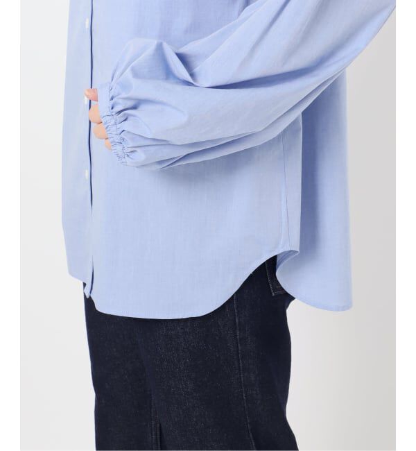 SLOBE IENA「《WEB限定/追加2》ピンタックバルーンスリーブブラウス」|シャツ・ブラウス|