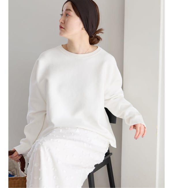 IENA「《新色/追加》ファインコットンスムースプルオーバー」|ニット・セーター|