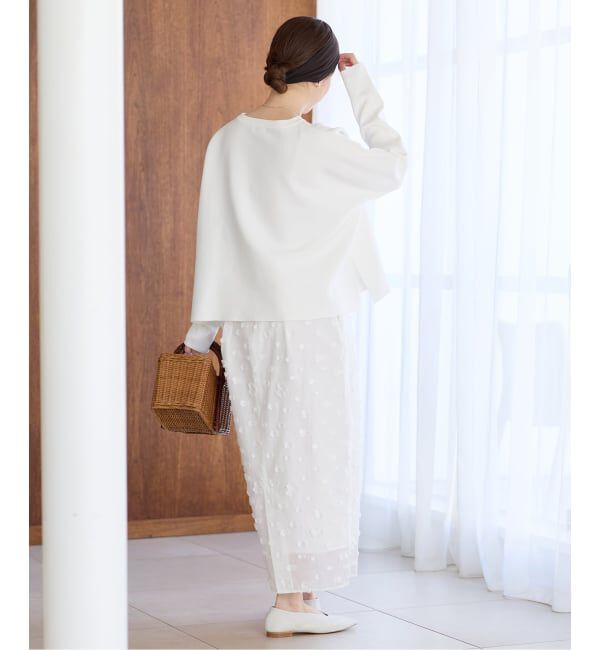 IENA「《新色/追加》ファインコットンスムースプルオーバー」|ニット・セーター|