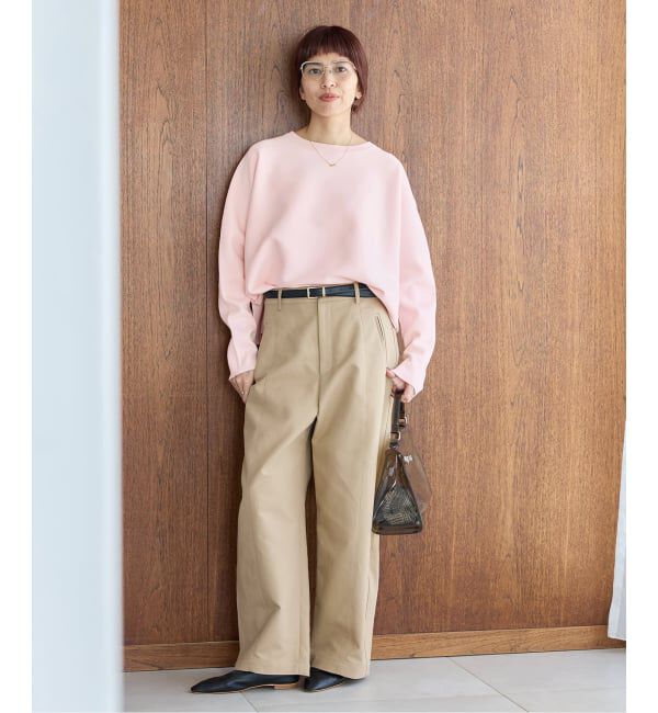 IENA「《新色/追加》ファインコットンスムースプルオーバー」|ニット・セーター|