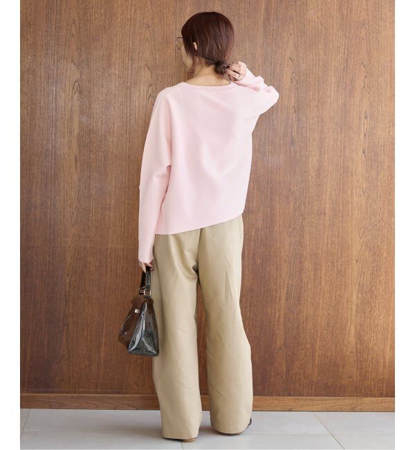 IENA「《新色/追加》ファインコットンスムースプルオーバー」|ニット・セーター|