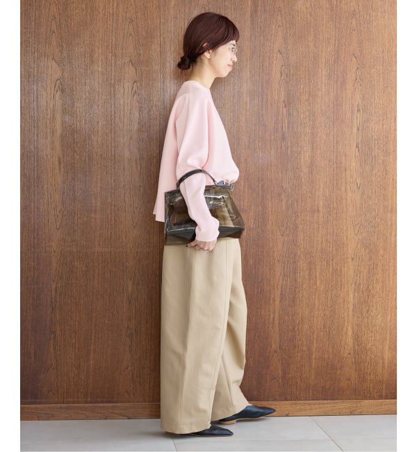 IENA「《新色/追加》ファインコットンスムースプルオーバー」|ニット・セーター|