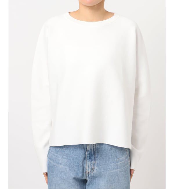 IENA「《新色/追加》ファインコットンスムースプルオーバー」|ニット・セーター|