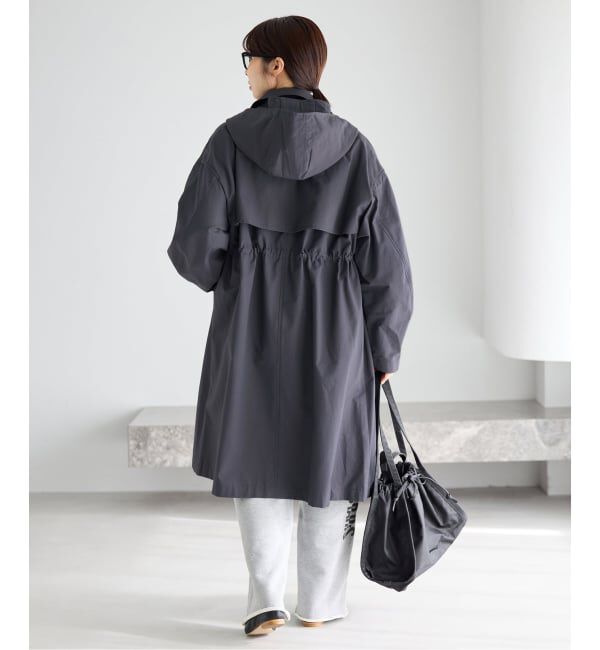 IENA「撥水ステンカラーコート」|ステンカラーコート|