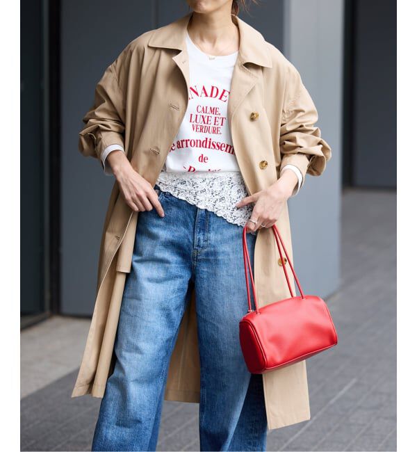 IENA「撥水ステンカラーコート」|ステンカラーコート|