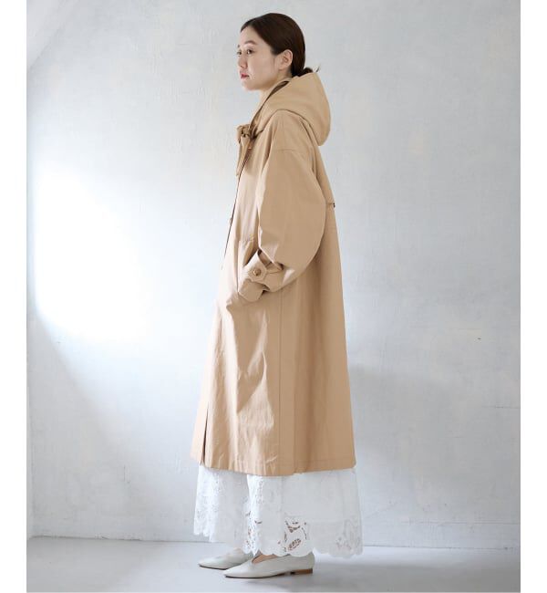 IENA「撥水ステンカラーコート」|ステンカラーコート|