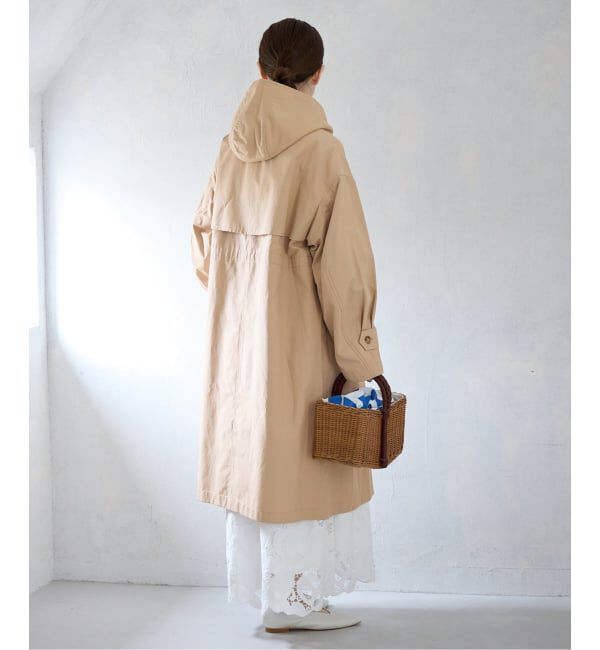 IENA「撥水ステンカラーコート」|ステンカラーコート|