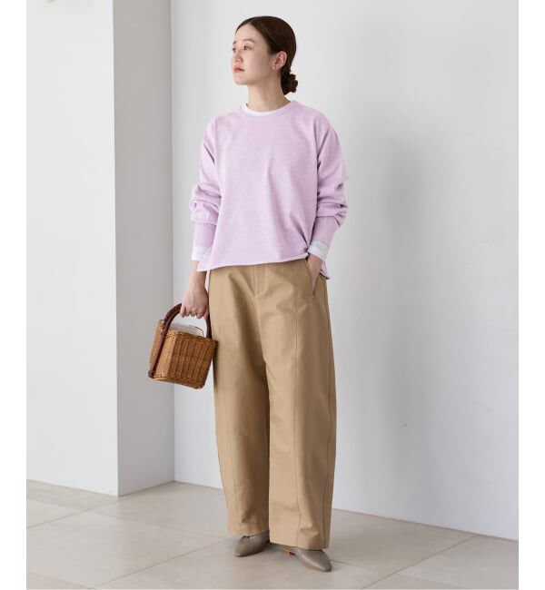 IENA「《新色あり/追加4》LEVITAコットンプルオーバー」|ニット・セーター|