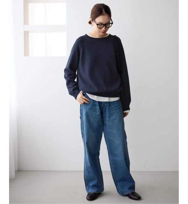 SLOBE IENA「《追加3》スムースオーバーニット」|ニット・セーター|