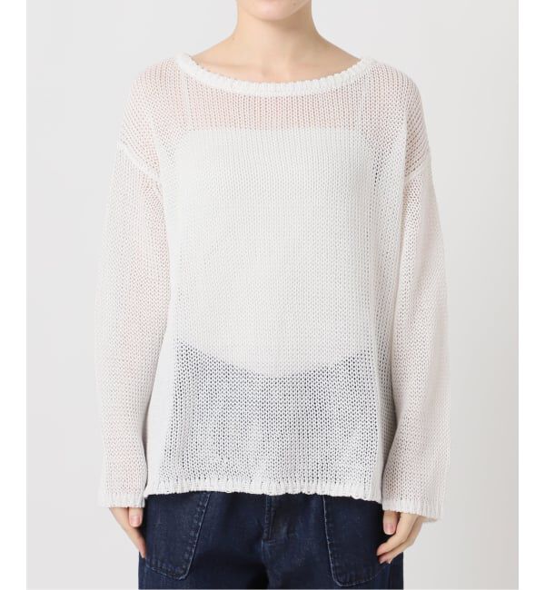 IENA「ギマコットンプルオーバー」|ニット・セーター|