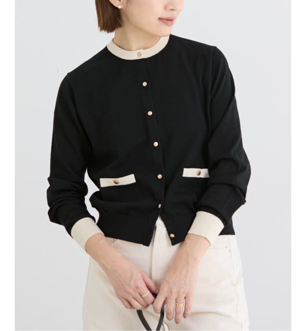 IENA「《アンサンブル対応/新色あり/追加2》PARIGI カーディガン」|カーディガン|