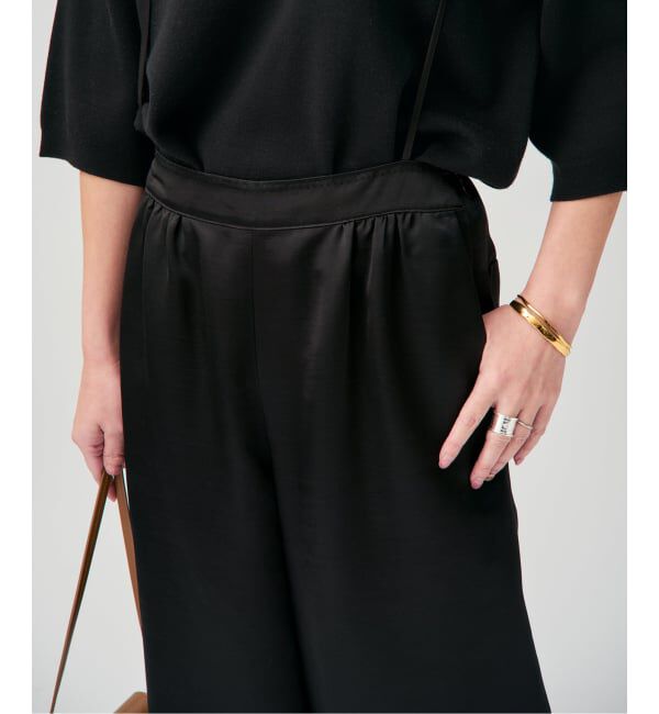 VERMEIL par iena「サテンサスペンダーパンツ」|その他|