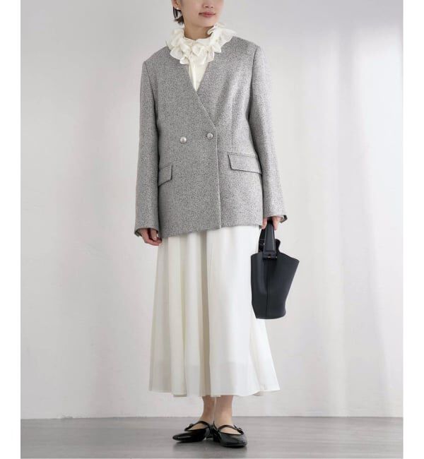 IENA「《追加》&NAVYシアーボウタイブラウス」|シャツ・ブラウス|