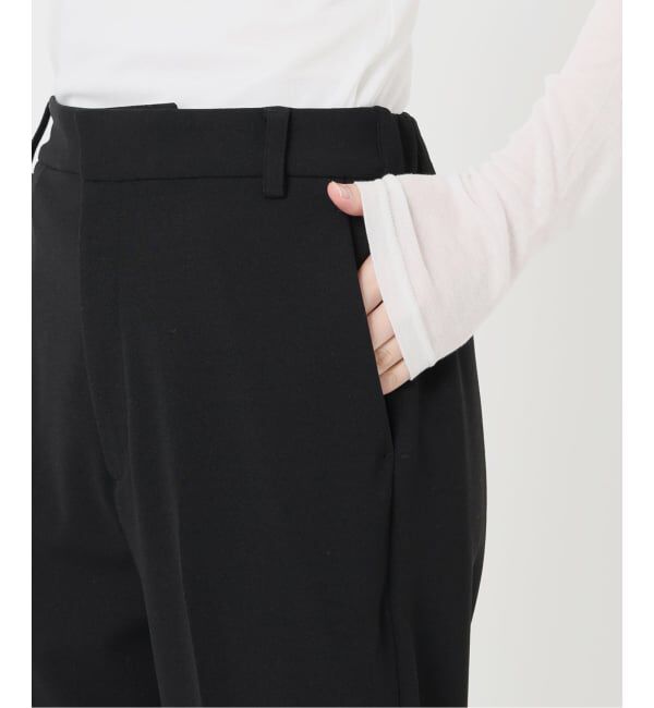 IENA「《セットアップ対応》カットジョーゼットスティックパンツ」|スラックス|