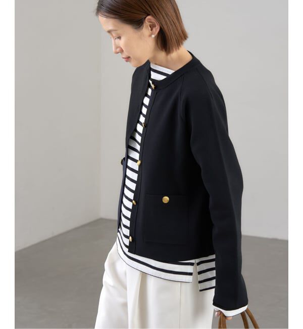 IENA「《追加》ミラノリブカーディガン」|カーディガン|