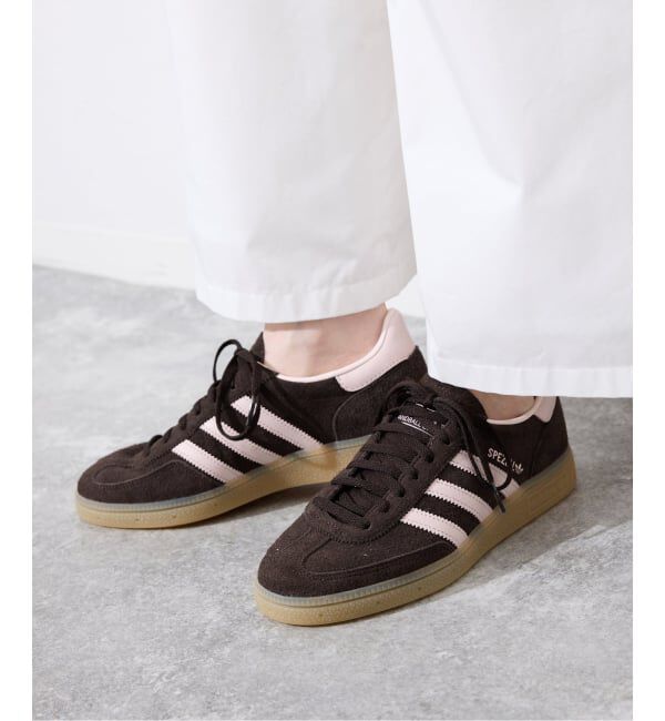 SLOBE IENA「《WEB限定サイズあり》adidas/アディダス HANDBALL SPEZIAL」|スニーカー|ブラウン
