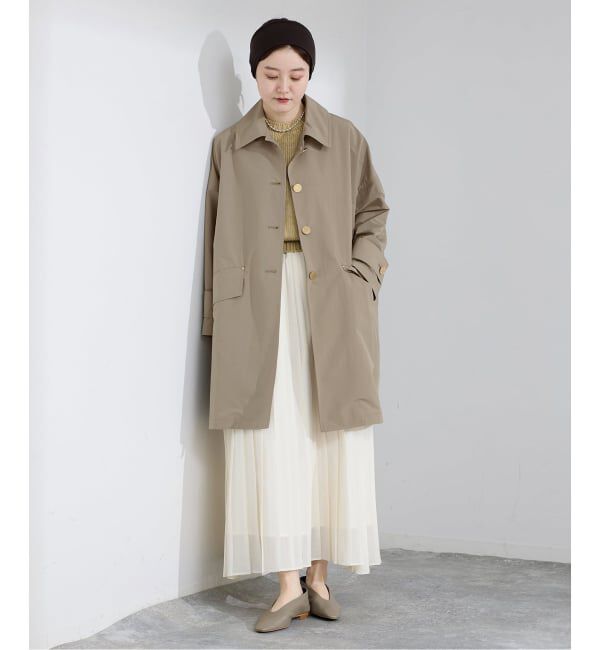 IENA「《一部カラー別注》MACKINTOSH/マッキントッシュ HUMBIE MB L261HI1158BGALK」|ステンカラーコート|