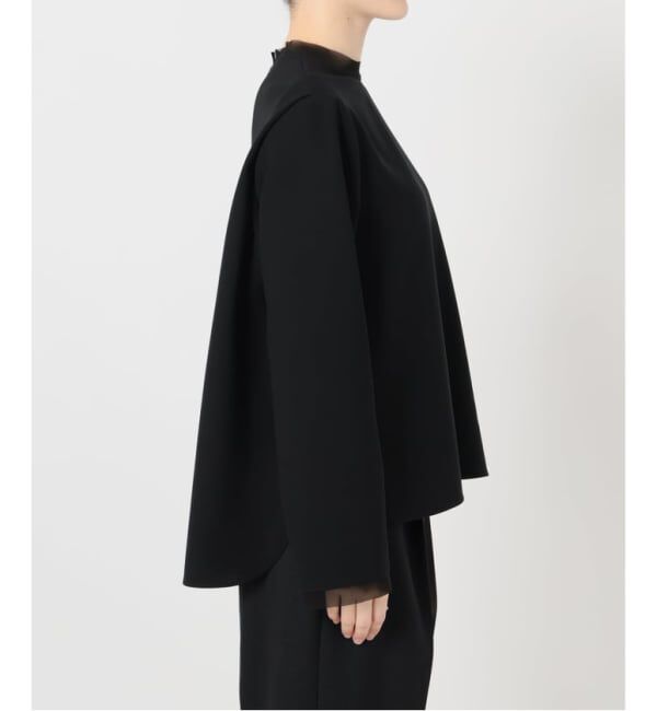 VERMEIL par iena「《WEB限定/追加》Minimal Double Cross ブラウス」|シャツ・ブラウス|