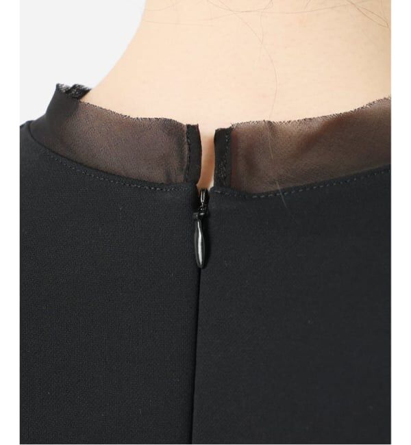 VERMEIL par iena「《WEB限定/追加》Minimal Double Cross ブラウス」|シャツ・ブラウス|