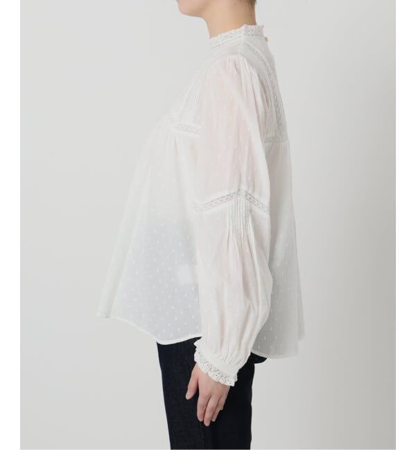 SLOBE IENA「マニーレースブラウス」|シャツ・ブラウス|