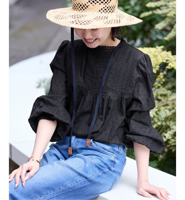 SLOBE IENA「マニーレースブラウス」|シャツ・ブラウス|