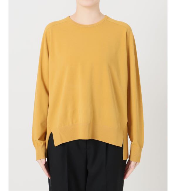 VERMEIL par iena「サドルネックロングスリーブプルオーバー」|ニット・セーター|