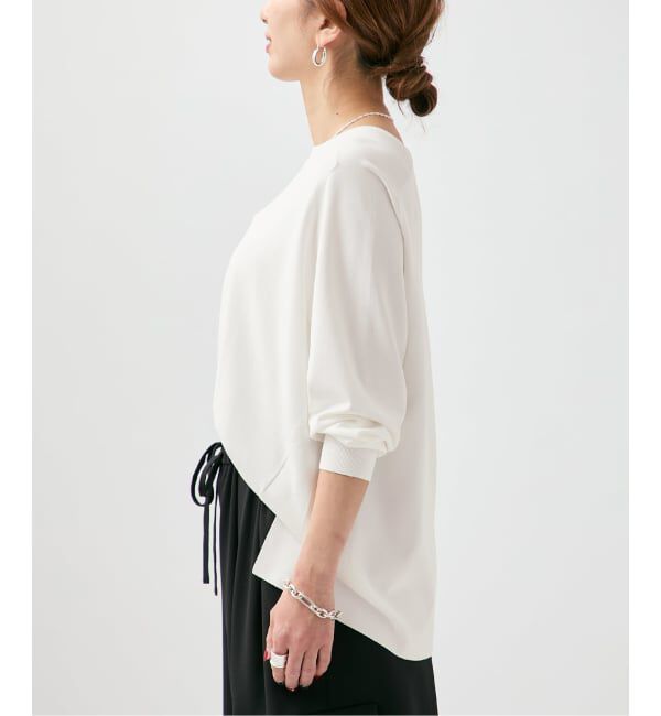 VERMEIL par iena「サドルネックロングスリーブプルオーバー」|ニット・セーター|