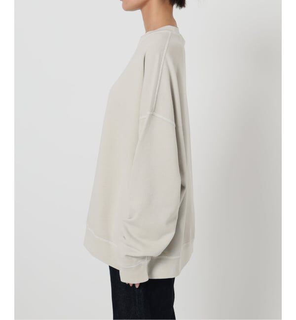 SLOBE IENA「《WEB限定/追加2予約》ビックシルエットピグメント裏毛プルオーバー」|スウェット・ジャージ|