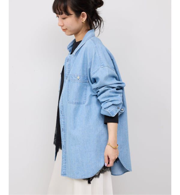 SLOBE IENA「《追加》レースコンビカットソー2」|Tシャツ・カットソー|