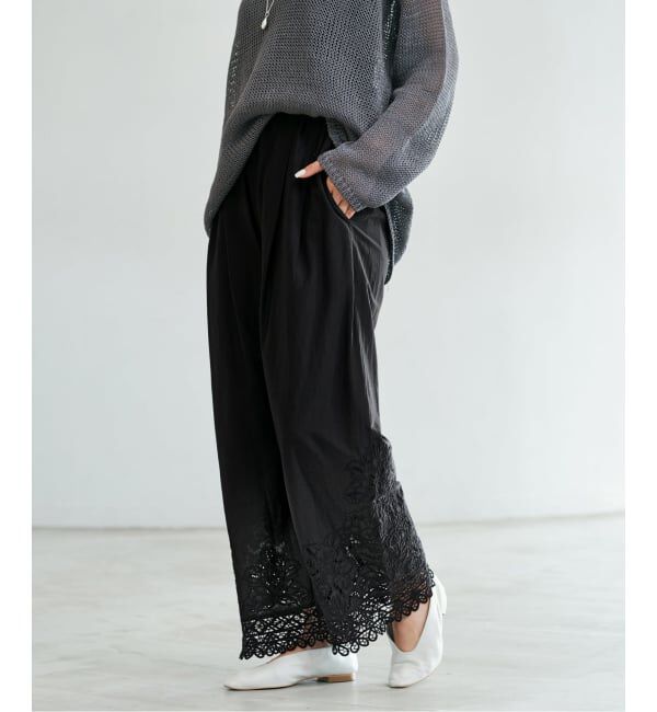 IENA「カットワークレースパンツ」|その他|