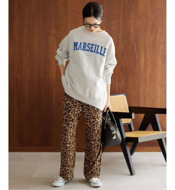 SLOBE IENA「《WEB限定/追加3》MARSEILLE ロゴスウェット」|スウェット・ジャージ|