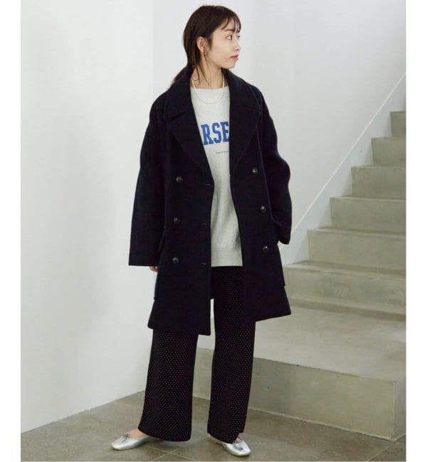 SLOBE IENA「《WEB限定/追加3》MARSEILLE ロゴスウェット」|スウェット・ジャージ|