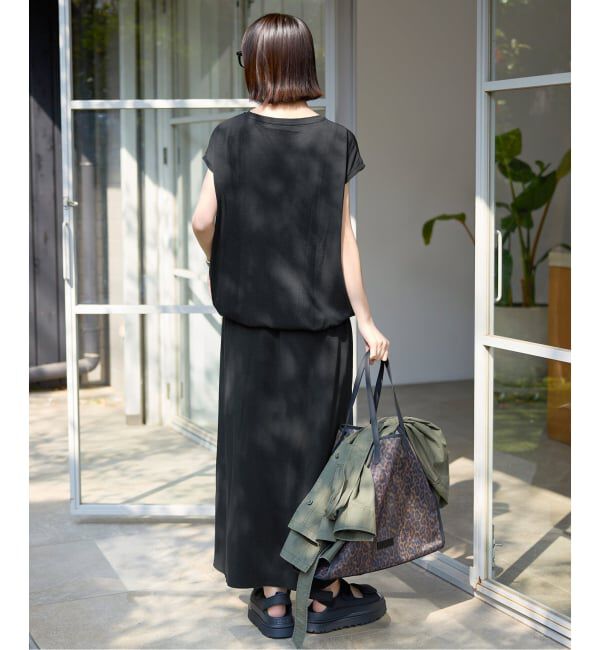 SLOBE IENA「《2枚セット/予約》ニュアンスカットソー&times;ナロースカートセットアップ」|Tシャツ・カットソー|