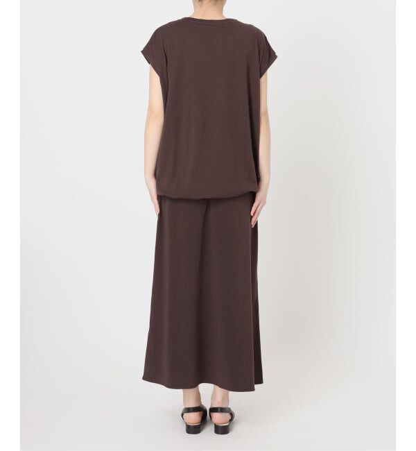 SLOBE IENA「《2枚セット/予約》ニュアンスカットソー&times;ナロースカートセットアップ」|Tシャツ・カットソー|