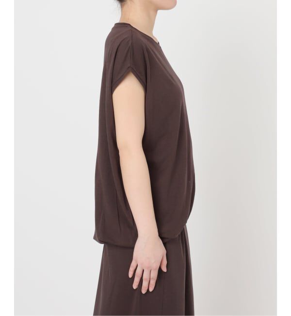 SLOBE IENA「《2枚セット/予約》ニュアンスカットソー&times;ナロースカートセットアップ」|Tシャツ・カットソー|