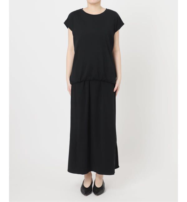 SLOBE IENA「《2枚セット/予約》ニュアンスカットソー&times;ナロースカートセットアップ」|Tシャツ・カットソー|
