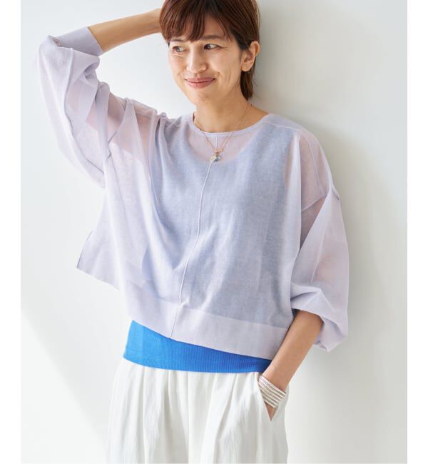 IENA「《追加3予約》FILMY COTTONカーディガン」|カーディガン|