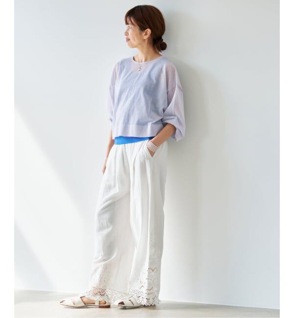 IENA「《追加3予約》FILMY COTTONカーディガン」|カーディガン|