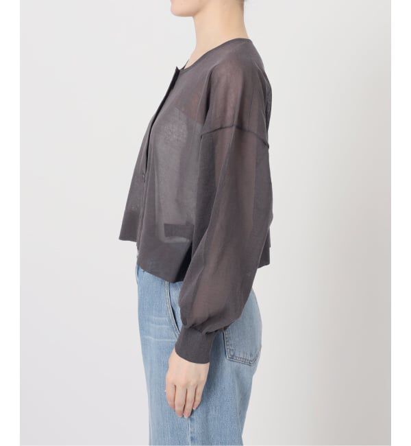 IENA「《追加3予約》FILMY COTTONカーディガン」|カーディガン|