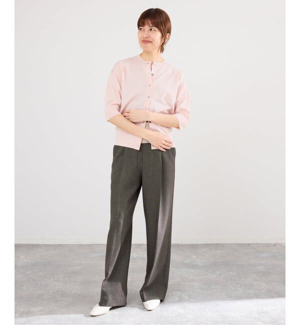 IENA「《新色あり/追加5予約》LEVITAクルーカーディガン」|カーディガン|