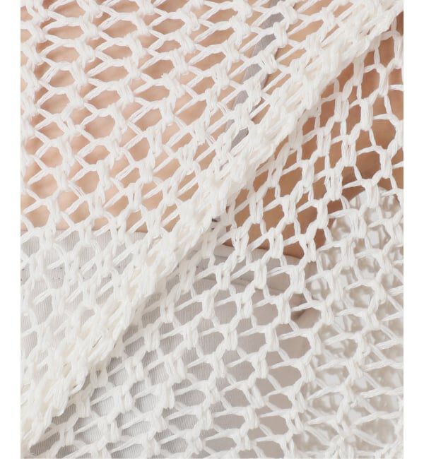 IENA「《予約》ギマメッシュプルオーバー」|ニット・セーター|