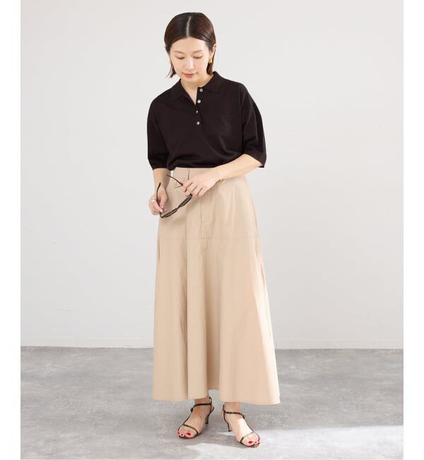 IENA「《予約》LEVITA襟付きプルオーバー」|ニット・セーター|