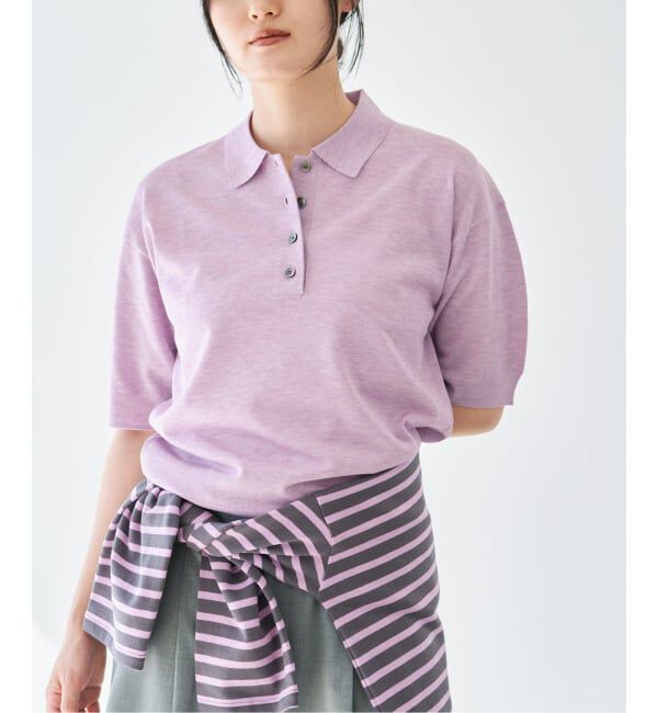 IENA「《予約》LEVITA襟付きプルオーバー」|ニット・セーター|