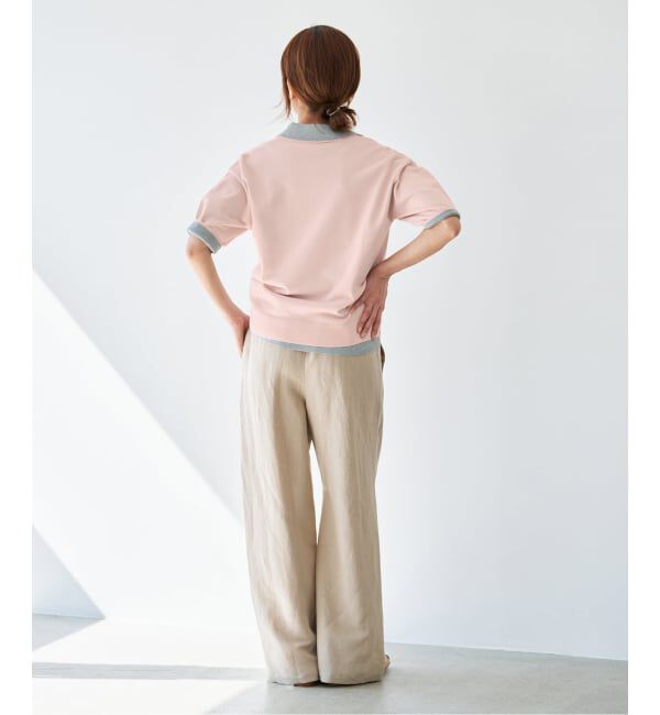 IENA「《予約》LEVITA襟付きプルオーバー」|ニット・セーター|