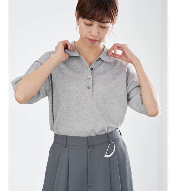 IENA「《予約》LEVITA襟付きプルオーバー」|ニット・セーター|