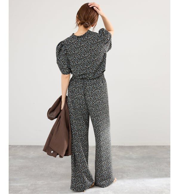 IENA「《セットアップ対応/予約》ソフトヴィンテージフラワーパンツ」|その他|