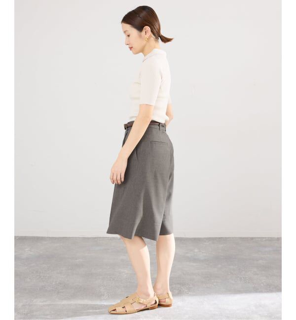 IENA「《セットアップ対応/予約》ウォッシャブル トロピカルハーフパンツ」|その他|