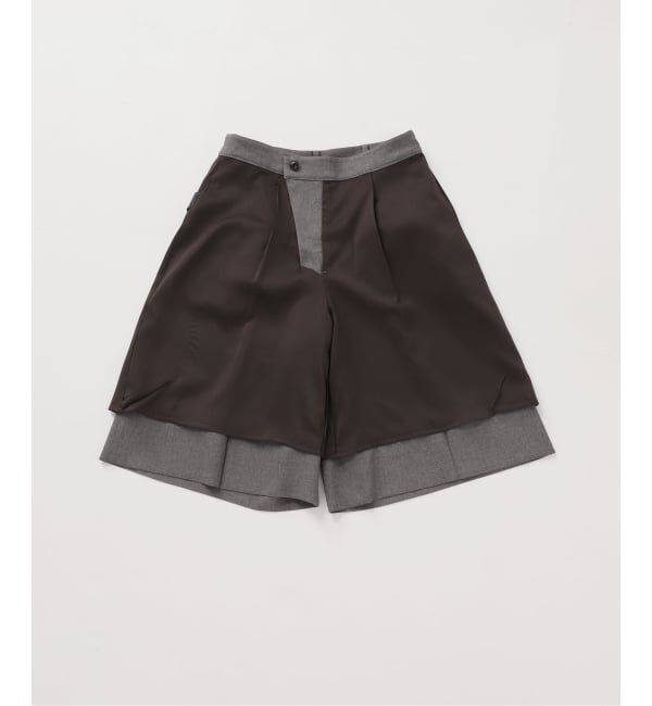 IENA「《セットアップ対応/予約》ウォッシャブル トロピカルハーフパンツ」|その他|