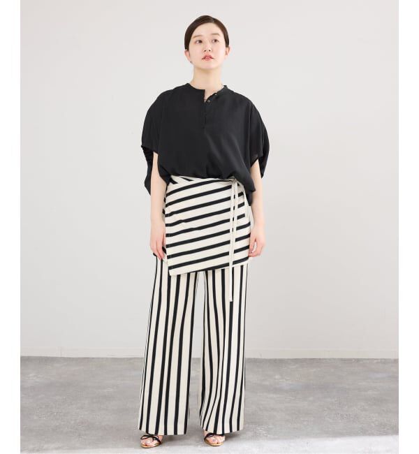 IENA「《WEB限定/追加5予約》ニュアンスドルマンブラウス」|シャツ・ブラウス|